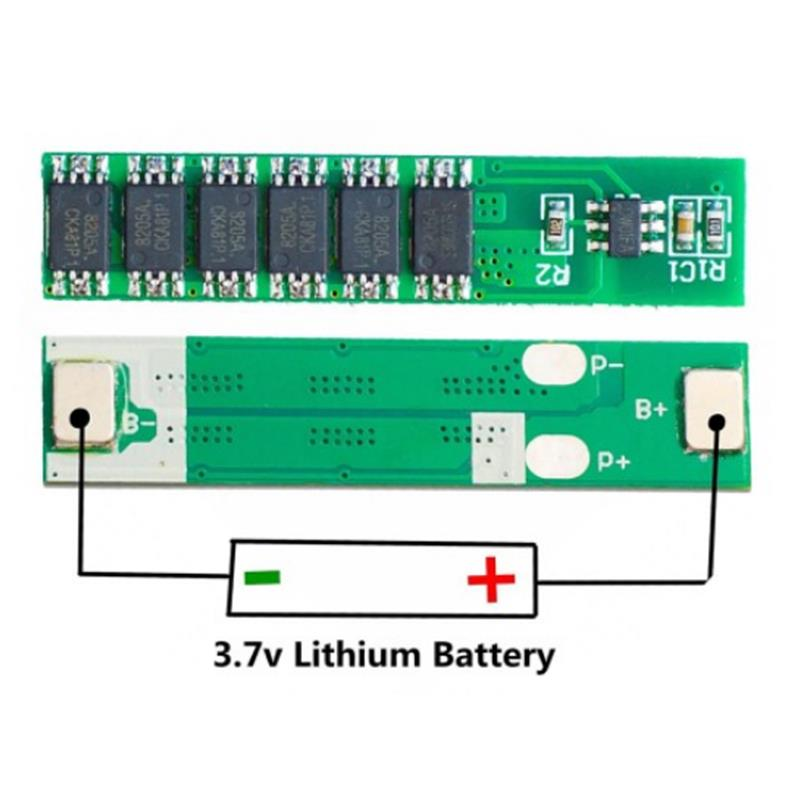 1S 15A 3,7V BMS Koruma Kartı Lityum Batarya 18650 Li-ion Lipo Protection Module - Görsel 16