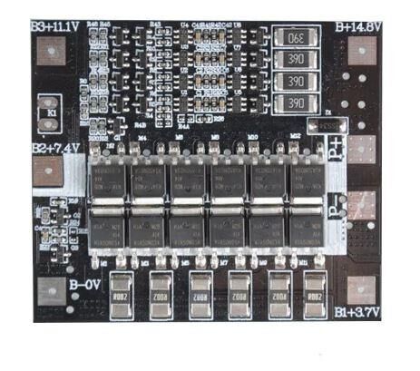 3S 50A 11.1V BMS Pil Koruma Kartı 18650 lityum Li-ion Batarya