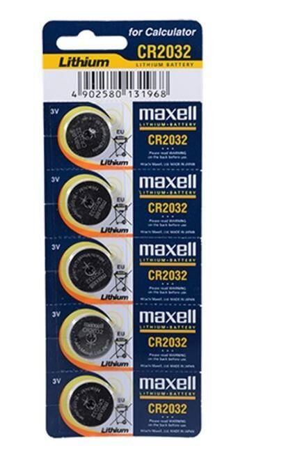 Maxell CR2032 Lithium Hafıza Pili 5'Li - Görsel 2
