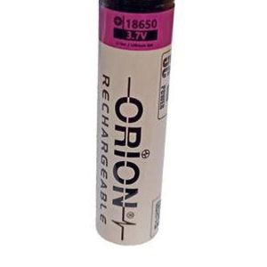Orion 18650 3.7 V 2600 Mah Şarjlı Li-Ion Pil