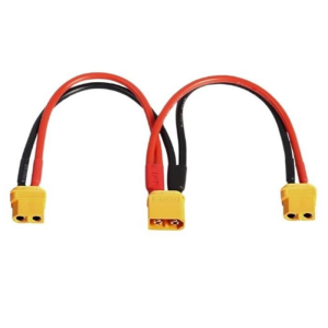 XT60 1 Erkek - 2 Dişi Y Splitter Paralel Dönüştürücü Kablo 20cm