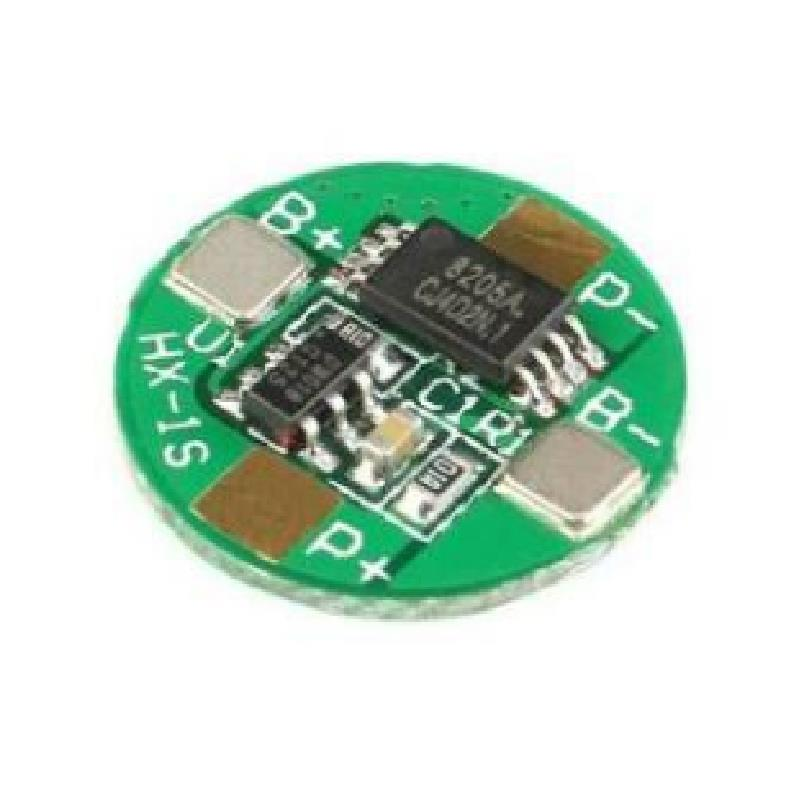 1S 2.5A 3.7V BMS Koruma Kartı Lityum Batarya 18650 Li-ion Lipo Protection Module