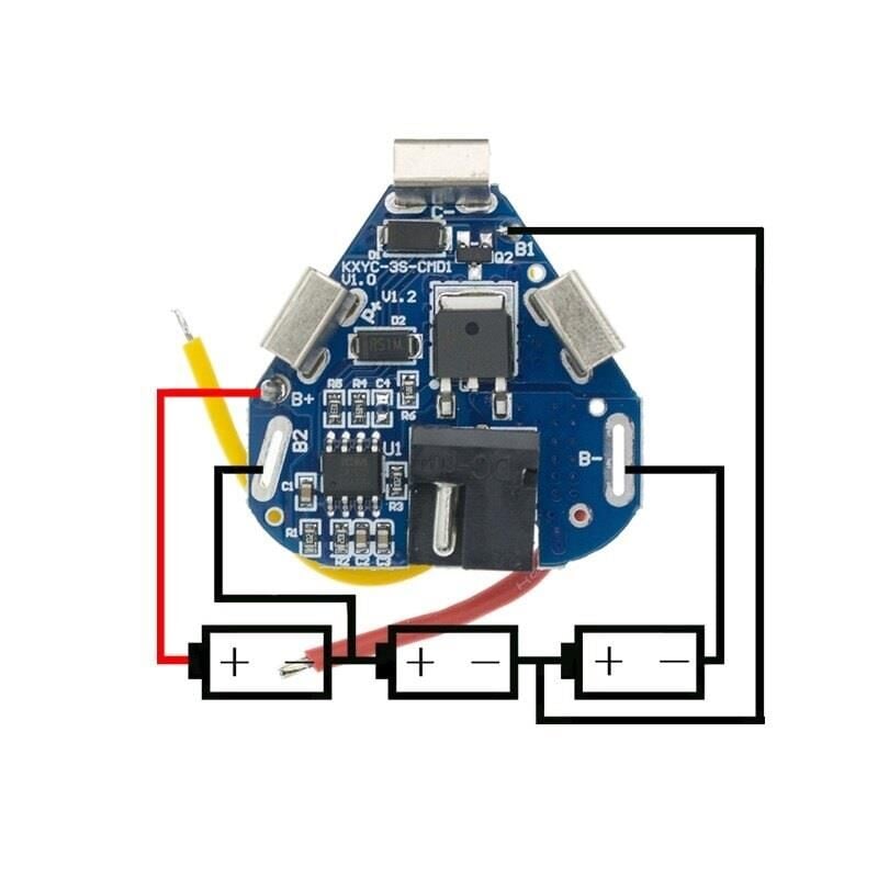 6V BMS Koruma Kartı Lityum Batarya 18650 Li-ion Lipo Protection Module