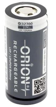 Orion IFR32700 6000 mAh 3.2 V LiFePO4 Şarj Edilebilir Pil