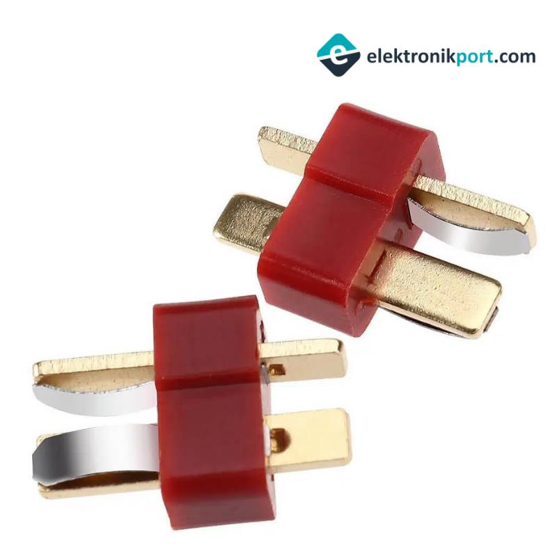 T-Plug Erkek LiPo Pil Konnektör (Deans Tip) - Görsel 17