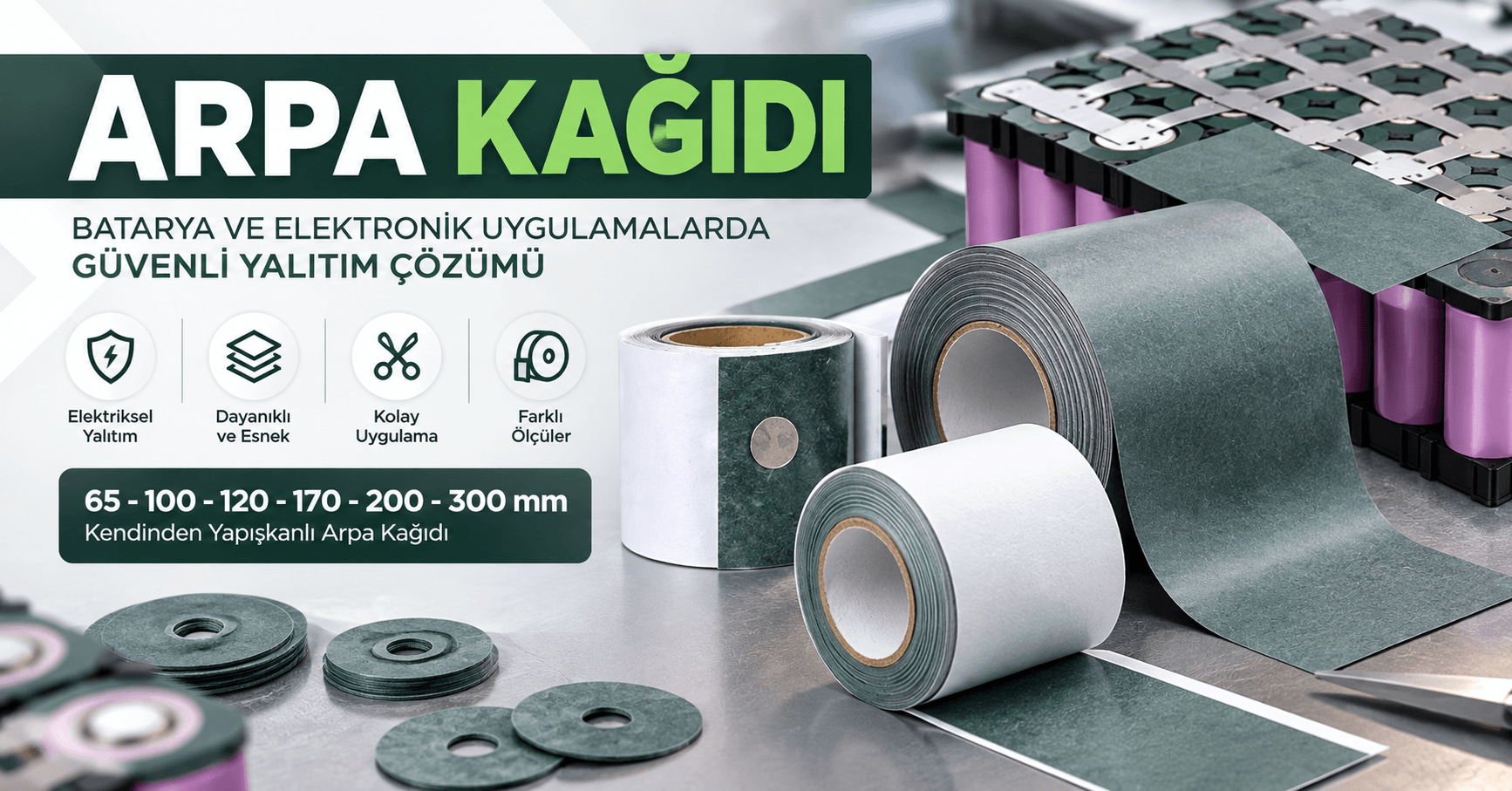Arpa Kağıdı Nedir? Batarya Yalıtımında Kullanımı